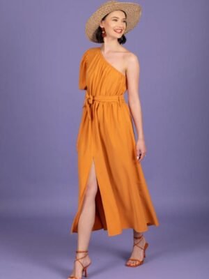Gustavo dress (Orange) Chaton